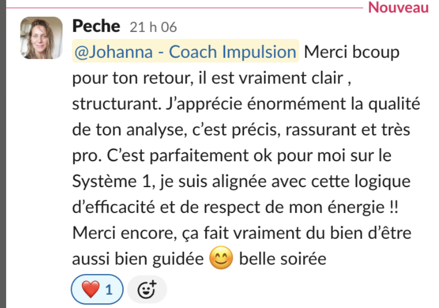 Témoignage Peche — alignée avec la méthode